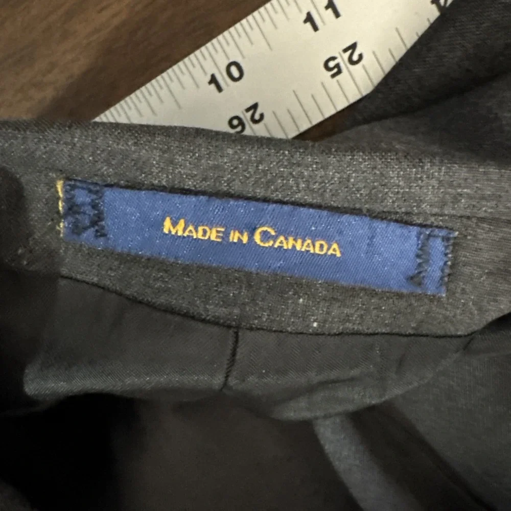 Ralph Lauren University‎ Polo Club Blazer Mens 42R 100% Wool Gray
